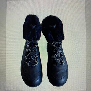 Fitflop Holly Shearling Winter Boot Sz 8.5